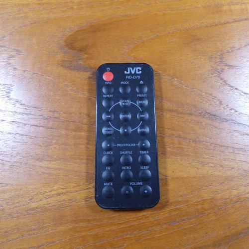 Jvc d70 remote - jvc, control
