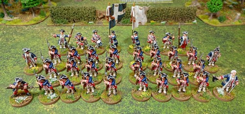 Painted 28mm 18th century