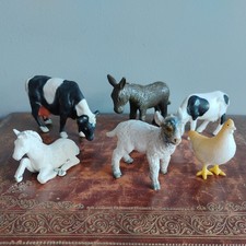 Bundle Job Lot Farmyard Animal Figures Farm Toy Figure Cow Donkey Sheep Chicken
