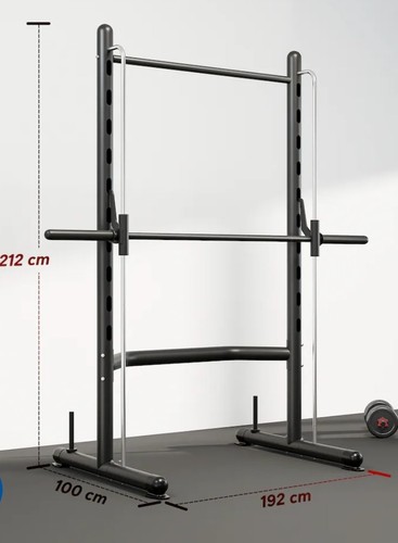 Homcom bnib adjustable squat - adjustable,