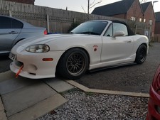 Mazda MX5 MK2.5 MK2 Side Skirts Mazdaspeed Style JDM BN