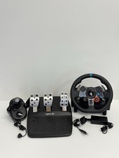 Logitech G29 Driving Force Racing Steering Wheel - Black with G29 Driving Force Shifter