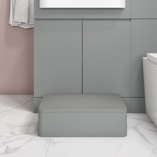 460mm matt grey bath - 460mm,