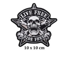 Live Free Ride Free Skull