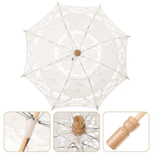 Wedding lace parasol - lace,