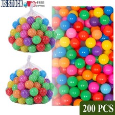 200 Ball Pit Balls Multicolor