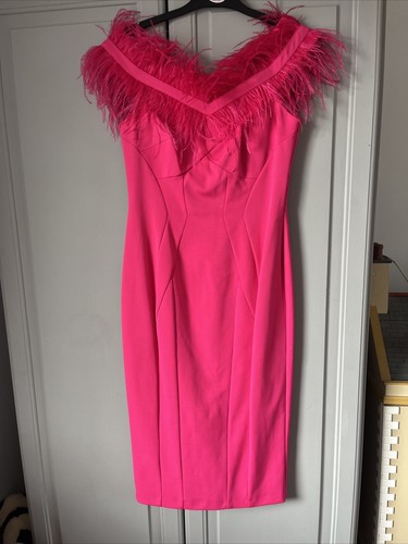 Coast pink feather bardot - pink,