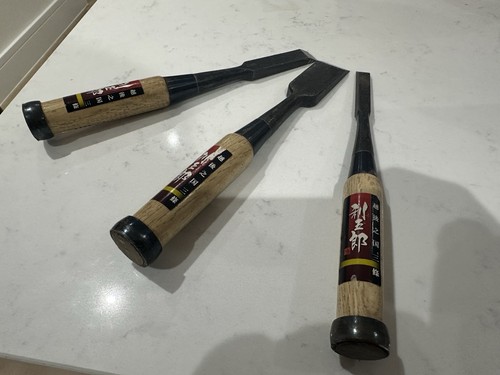 Japanese mortice chisels sizes - mortice,