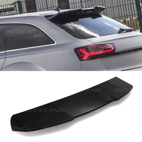 Rear roof spoiler gloss black - rear,