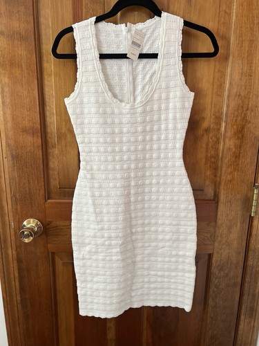 Alaia sleeveless white knee - sleeveless,