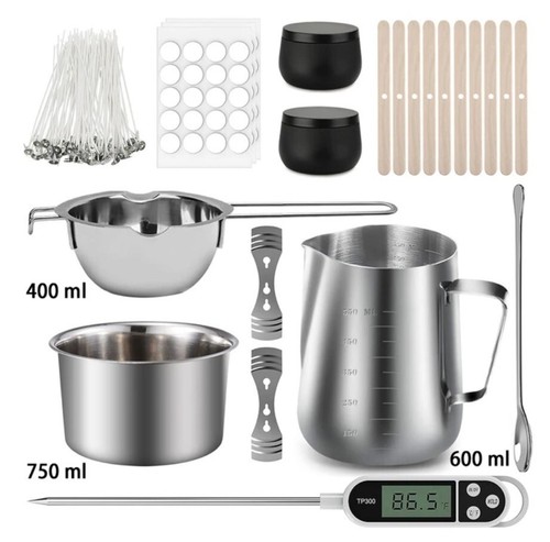 Candle making kit stainless - making,