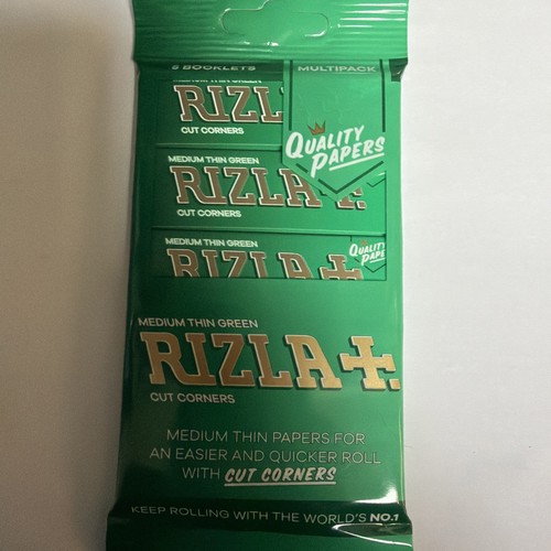 Pack green rizla - 5,
