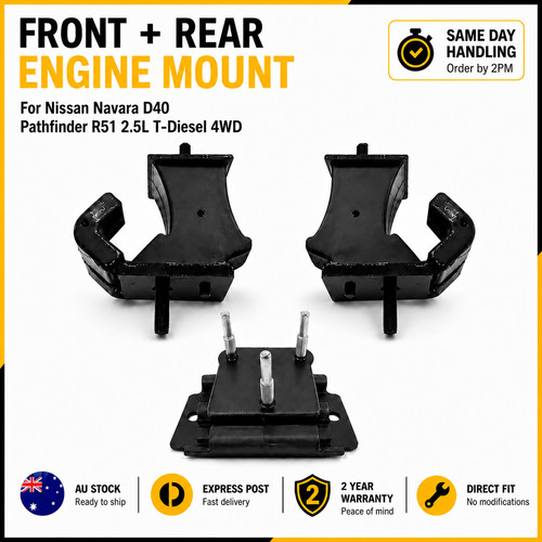 Front rear engine mount kit - &,