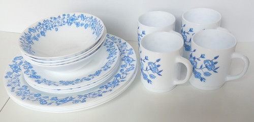 Vintage arcopal dinner - arcopal, 4