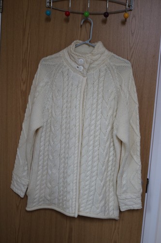 Woolovers aran cable knit - woolovers,