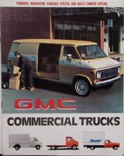1977 GMC Vandura Special Rally Camper Special Magnavan Sales Brochure Original
