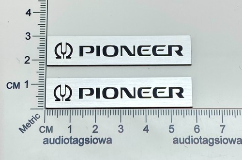 Pioneer speaker badge logo - pioneer,