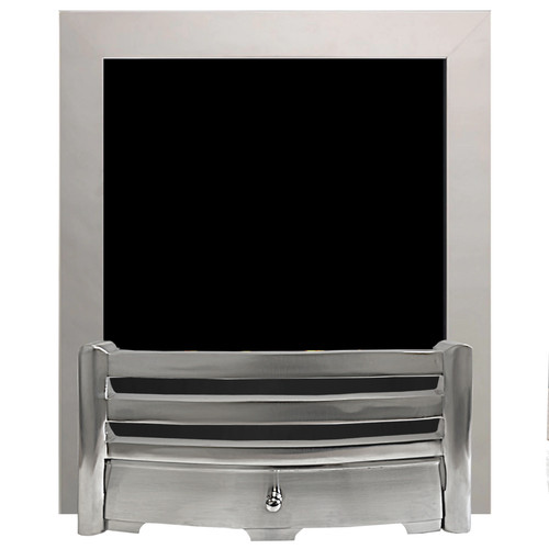 Replacement gas fire - fire, silver