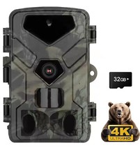 50MP 4K Trail Camera PIR Night