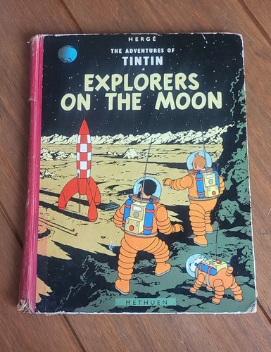 Vintage herge hardback book - vintage,
