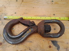 HIAB CRANE HOIST  LOCKING SWIVEL LIFFTING HOOK