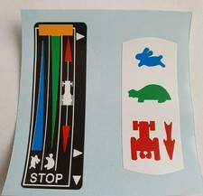 McCORMICK INTERNATIONAL 523 AGRIOMATIC TRACTOR SHUTTLE LEVER DECAL