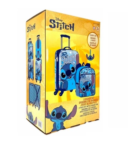 Disney stitch piece luggage - disney, 2