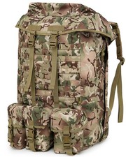AIRBORNE BERGEN 100L BTP MTP SAS TACTICAL WEBBING MOLLE PLCE PARA RUCKSACK CAMO