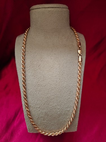 Rope chain heavy 14k rose - 14k, gold