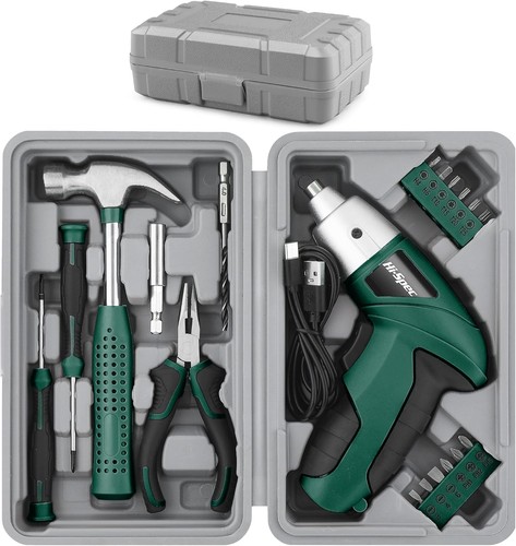 Cordless electric screwdriver - electric,