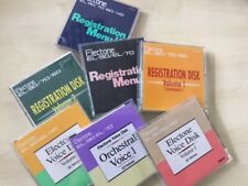 Yamaha Electon EL Registration Menu/Voice Disks PICK FROM THE DROP DOWN LIST