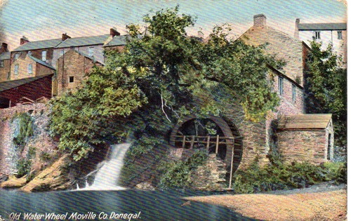 Old water wheel - wheel, co