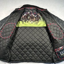 Barbour Polo Club Curlew Quilted Jacket Men's XXL Black Coat MQU04988K91 RARE