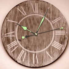  10 Sets Backwards Clock Wall Clocks for Kitchen Modern Hand