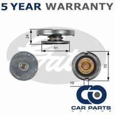 Gates Radiator Cap Fits Ford Escort (1974-1985) - GAT6776
