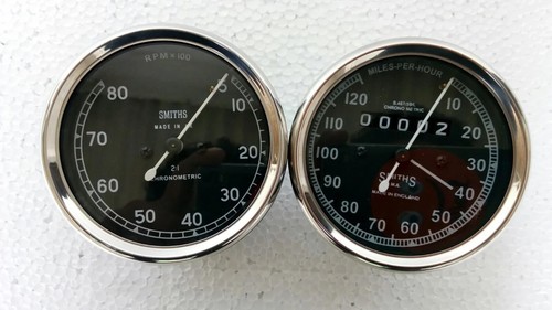 Smiths 120 mph speedometer - 120,
