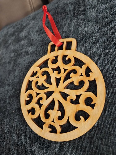 Christmas bauble laser - bauble-laser, cut