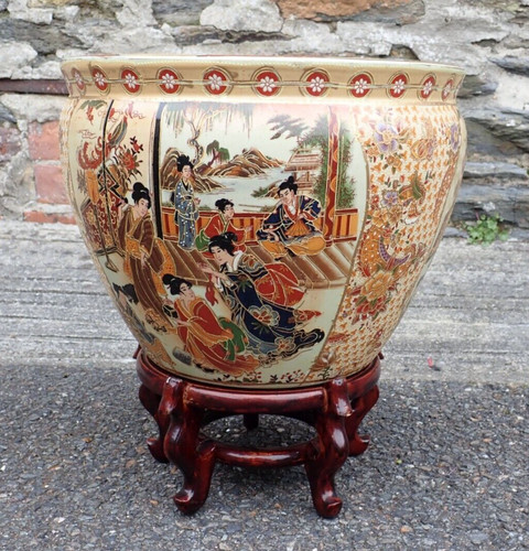 Chinese fish bowl - , style