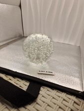 Large, Heavy Clear Art Glass