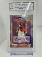 Wayne Rooney Auto /25 Man Utd