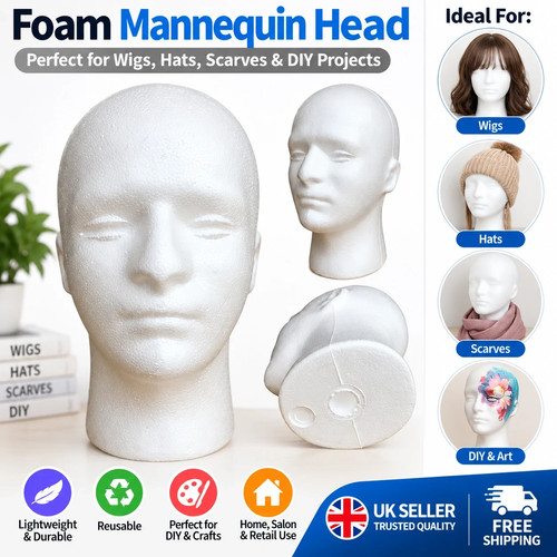 Men foam head polystyrene - men’s,