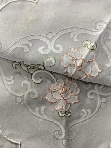 Vintage white polyester - ,