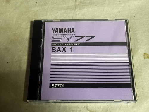 Yamaha sy77 sound card - sy77, set