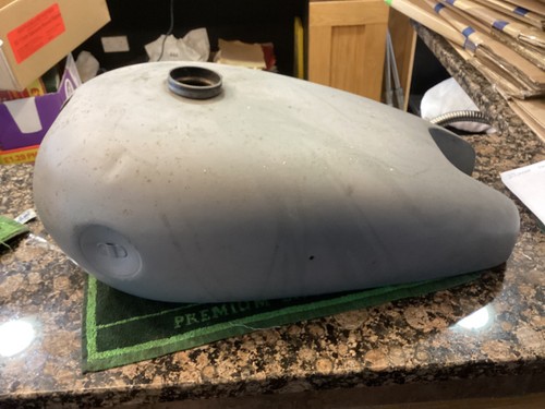 Sunbeam petrol tank - s8,