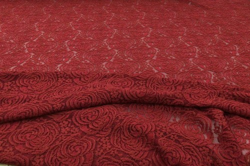 Embroidered stretch lace - embroidered,