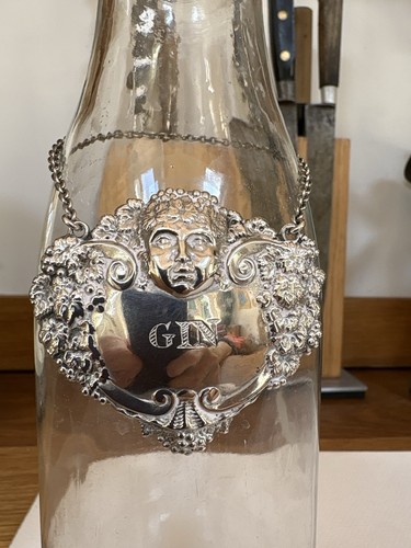 Victorian sterling silver gin - victorian,