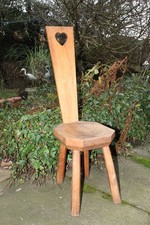 Antique Carved Wooden Spinning