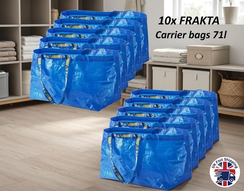 10x ikea frakta large shopping - ikea,