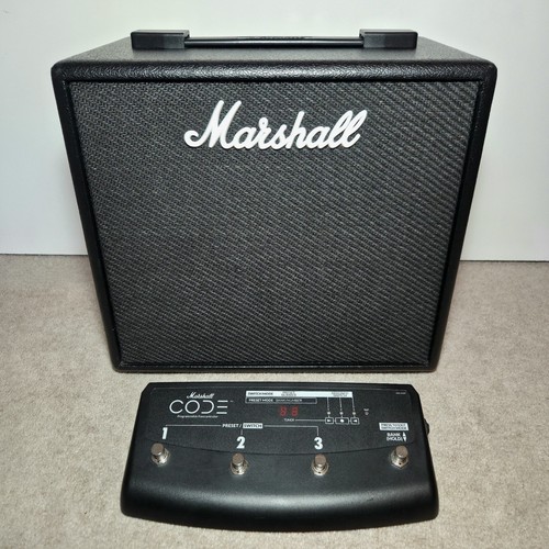 Marshall code 25w - 25, modelling