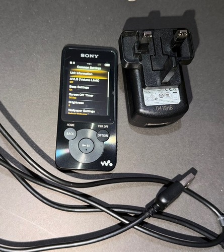 Sony walkman nwz e585 black - nwz-e585,